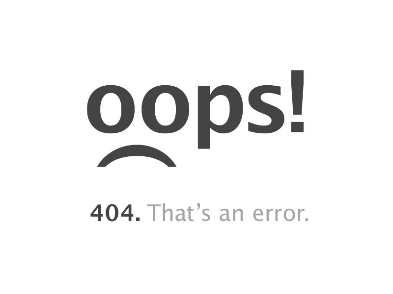 oops